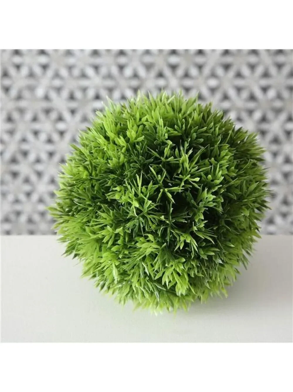 Artificial Grass Ball 6 inch Faux Green Topiary Globe Decorative Plant Home Deco